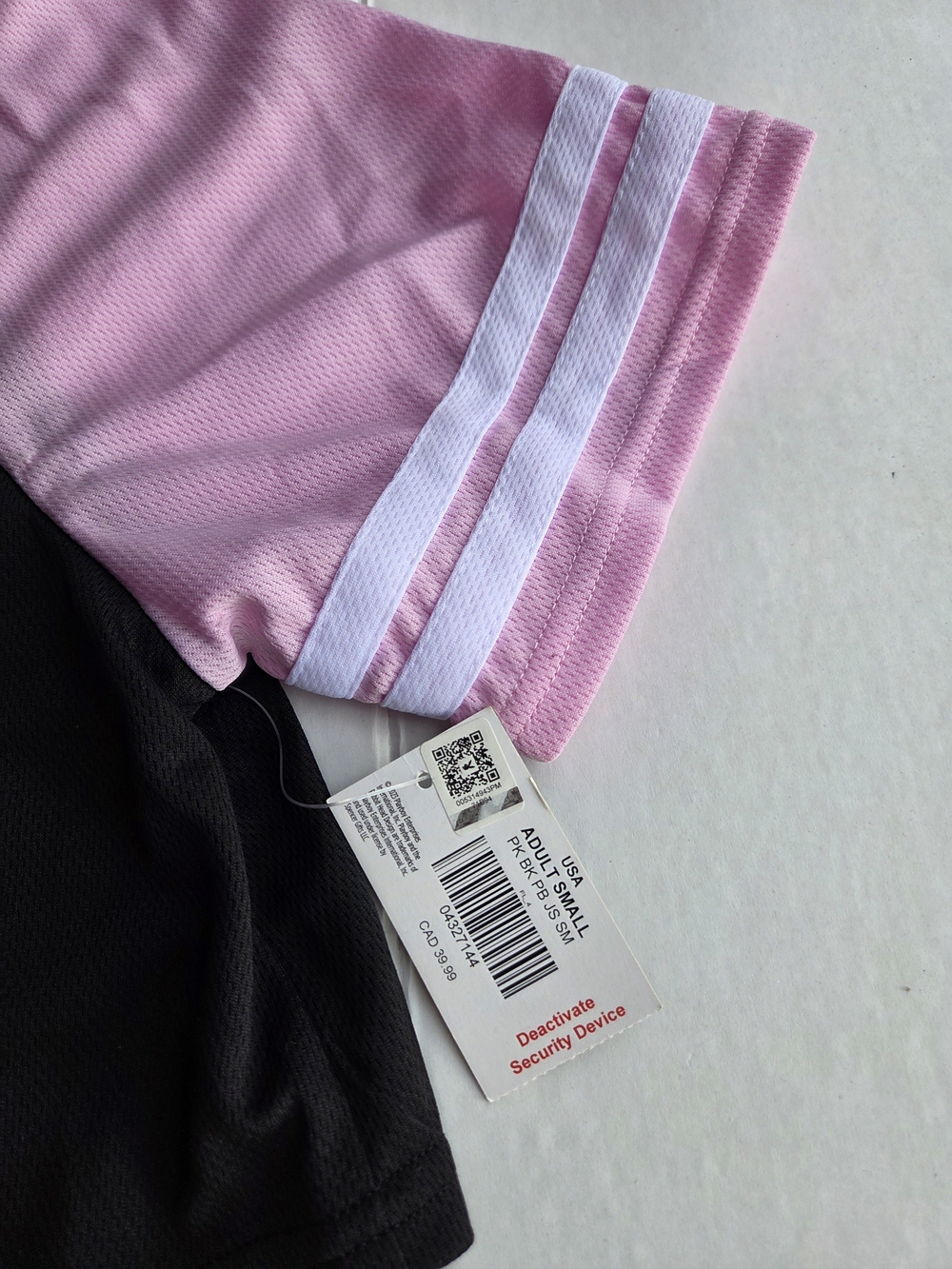 Playboy Black Pink Cropped Baseball Jersey Top NWT Women’s S - Picture 5 of 9
